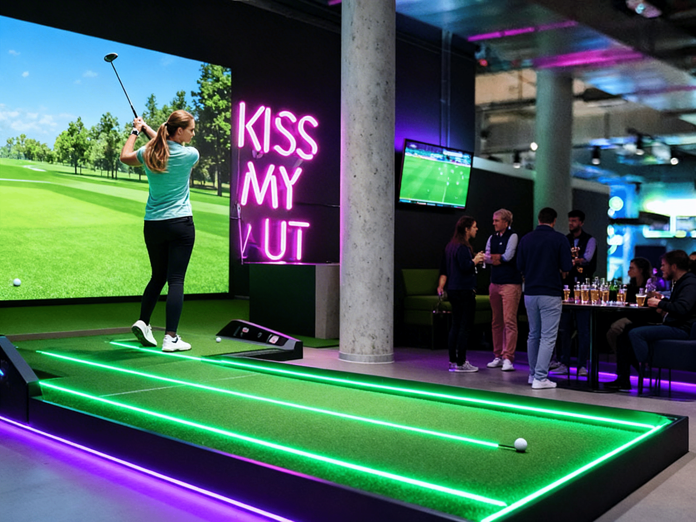 Geburtstag feiern Indoor-Golf Ortenau Spaß erleben